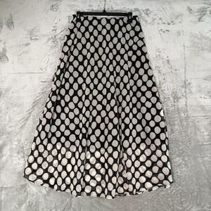 SHEIN Black & White Polka Dot Maxi Skirt - Spring 2026 Trend - Flowy Boho Chic
